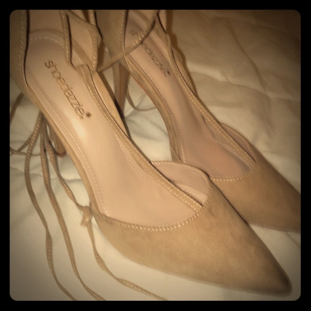 JUST FAB Beige High heel